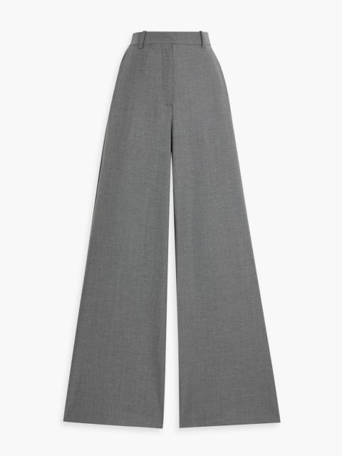 maje Twill wide-leg pants