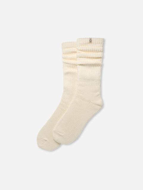 UGG ® Women's Tyla Slouchy Crew II Cotton Blend in Nimbus