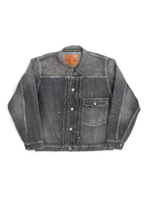 FULLCOUNT Full Count Type 1 Denim Jacket Dartford Black