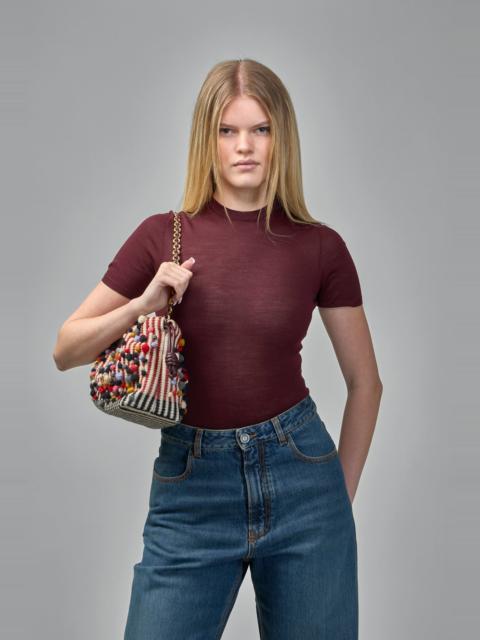 Alaïa Body Wool Fins Knit