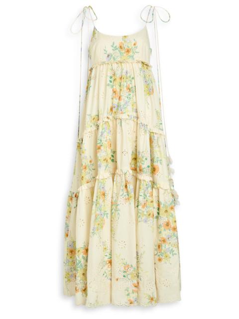 ALÉMAIS Alemais Juliette Floral-print Cotton Maxi Dress