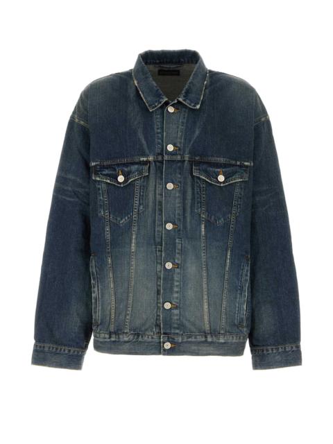 BALENCIAGA Balenciaga Men Denim Oversize Jacket