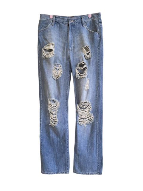 Japanese Brand Hachimitsu Distressed Jeans