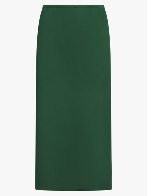 Dries Van Noten SEPAR STRAIGHT MIDI SKIRT | EMERALD