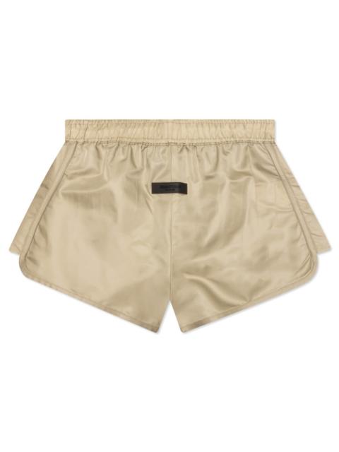ESSENTIALS ESSENTIALS WOMEN'S RUNNING SHORT - OAK