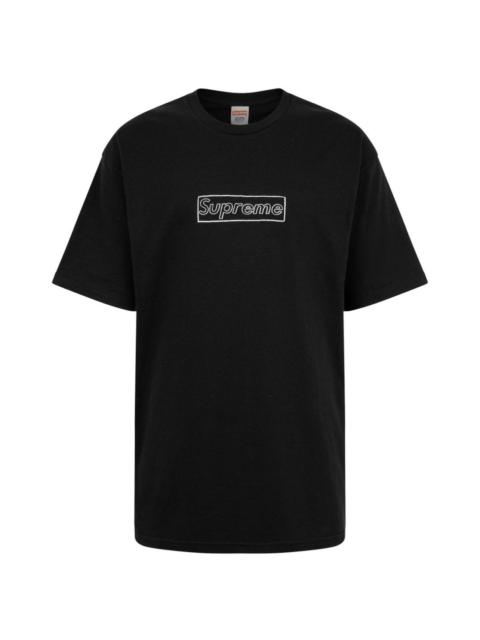 Supreme Kaws Chalk Logo Tee "SS 21"