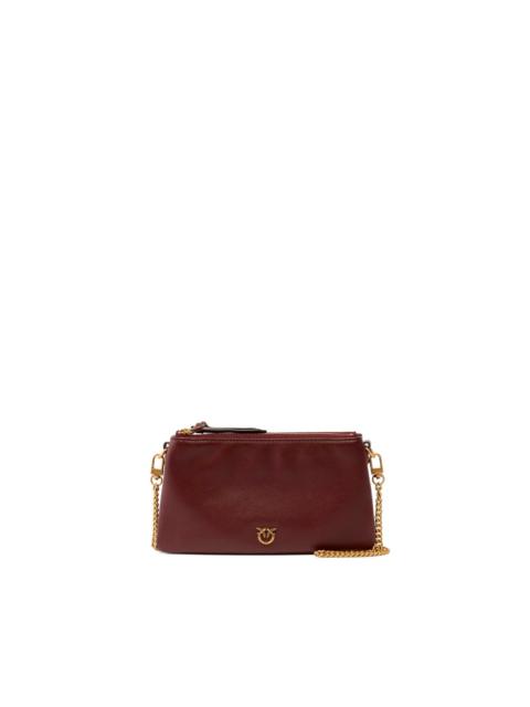 PINKO Leather Mini Double Bag