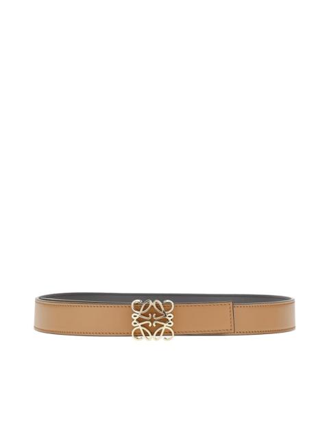 Loewe LEATHER 'ANAGRAM' REVERSIBLE BELT
