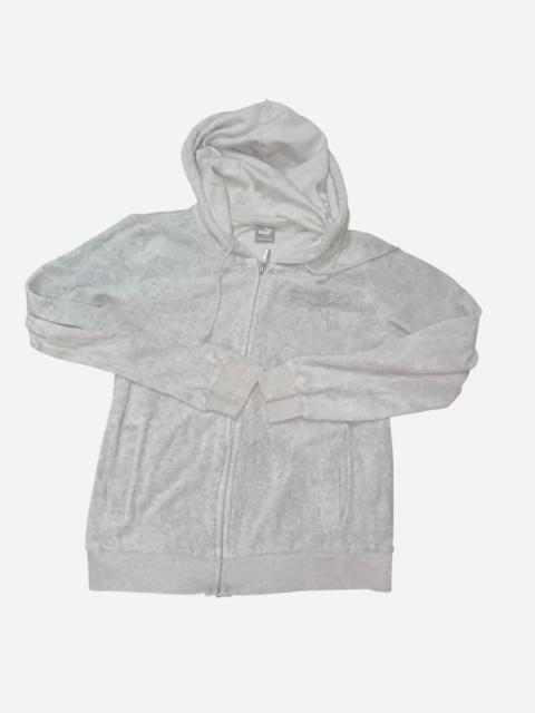 PUMA Puma Women's Grey and White Hoodie