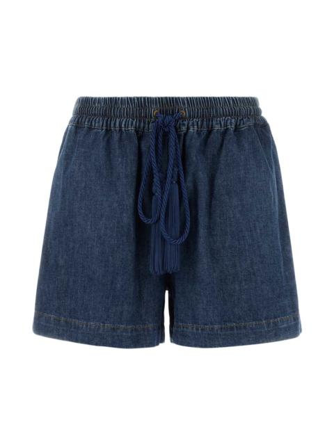 Valentino Denim Shorts