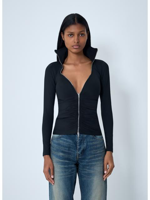 BALENCIAGA Balenciaga Women Bra Cup Zip-Up Jacket