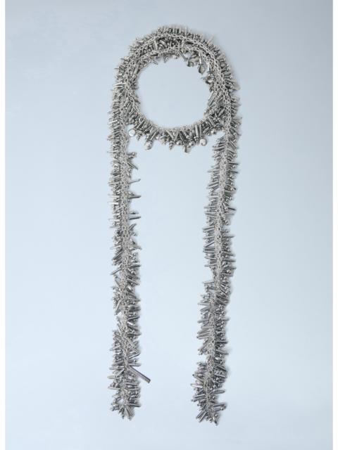 Dries Van Noten Dries Van Noten Women Embellished Metal Fringe Necklace