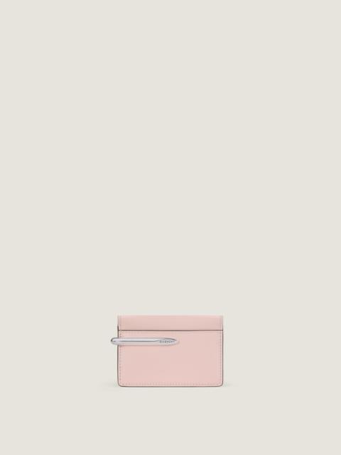Givenchy PINCH CARD HOLDER IN LEATHER