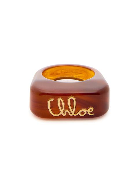Chloe The Chloé Plage Resin Ring