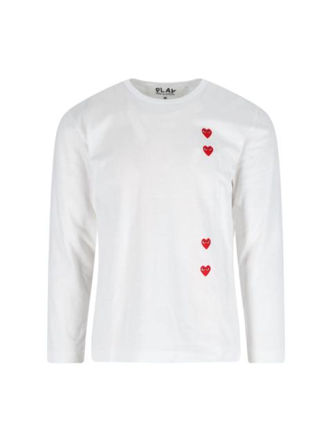 Comme des Garçons PLAY LOGO T-SHIRT