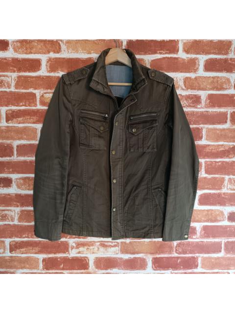 Other Designers Designer - VINTAGE MICHEL KLEIN HOMME MULTIPOCKET JACKET