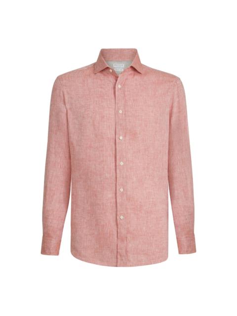 Brunello Cucinelli Brunello Cucinelli Red Shirts Men