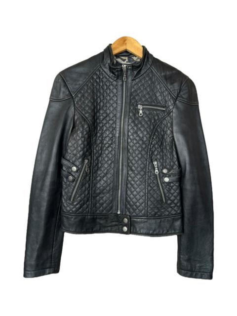 Le Grande Bleu (L.G.B.) - DKNY Gothic Black Leather Jacket