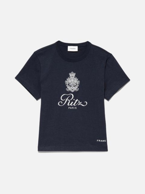 FRAME Ritz Women's Tee in Navy