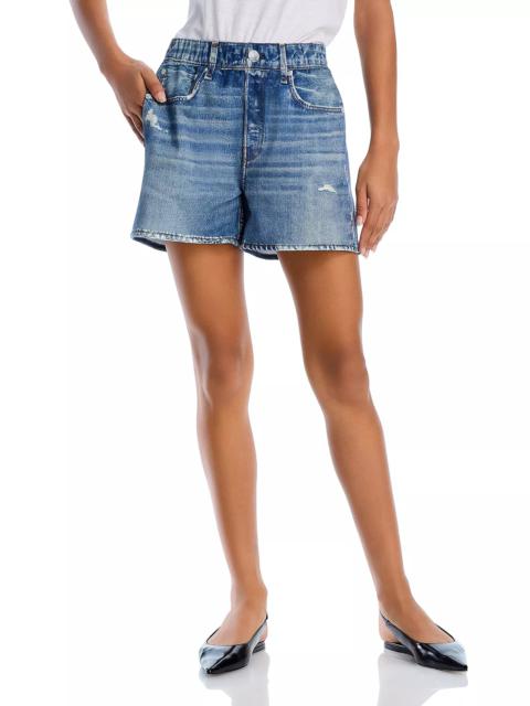 rag & bone Miramar Walking Cotton Terry Sweatpant Jean Shorts