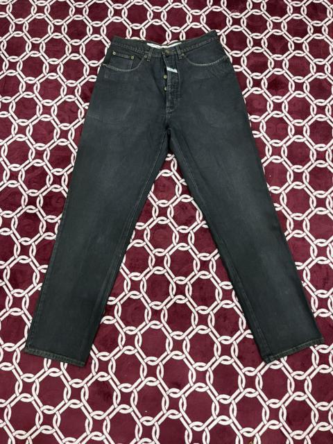 Other Designers Marithe + Francois Girbaud - Vintage Marithe Francois Girbaud MFG Black Faded Denim