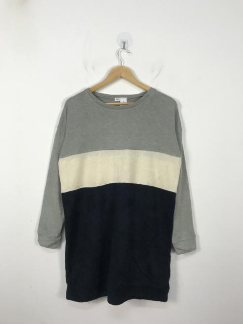 Other Designers Free Nature - FN Tricolor Striped Knited Pullover #2863