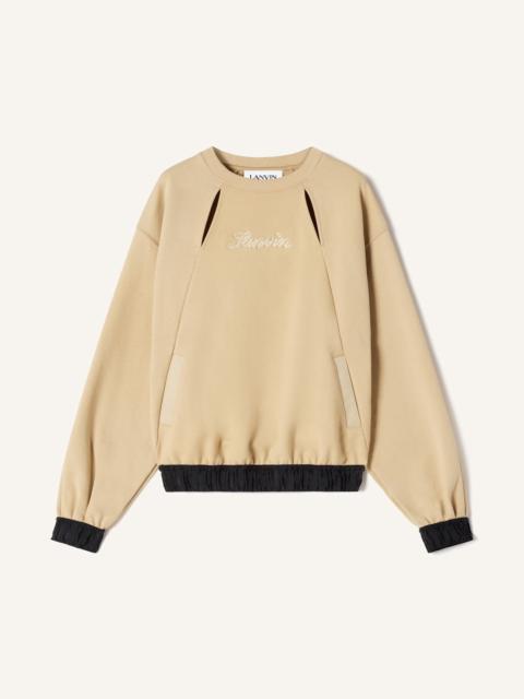 Lanvin LANVIN RIBBON SWEATSHIRT