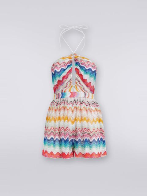 Missoni Short Jumpsuit Multicolor White Base