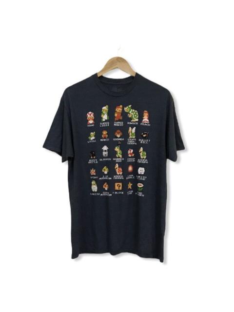 Other Designers Cartoon Network - Super mario digital playing game tshirt