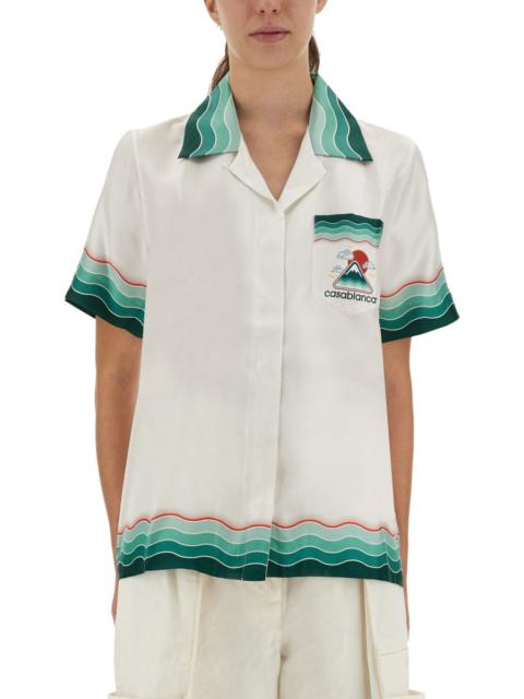 CASABLANCA Casablanca Women "Montagne Ondulée" Shirt