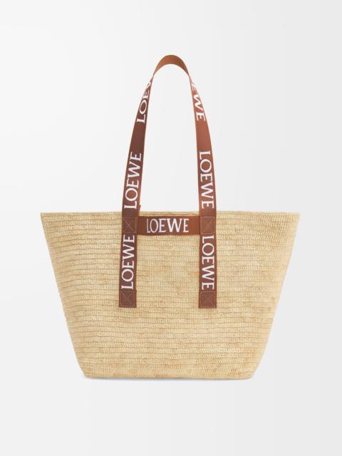 Loewe Fold shopper in raffia