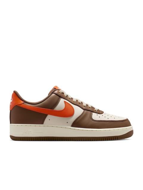 Nike NIKE AIR FORCE 1 '07 'MOSSWOOD BROWN/COCONUT MILK/CAMPFIRE ORANGE'