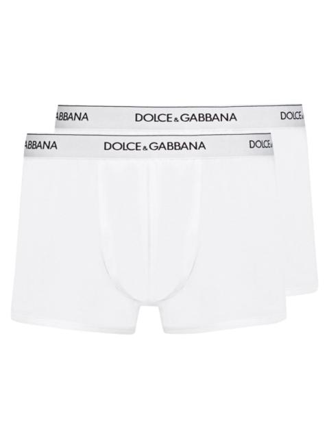 Dolce & Gabbana BI-PACK BOXER REGULAR IN COTONE