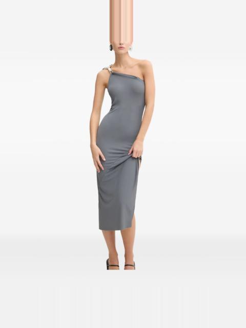 Rick Owens Lilies single-shoulder strap midi dress
