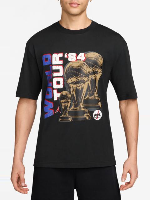 Jordan Jordan World Tour Cotton Graphic T-Shirt in Black at Nordstrom