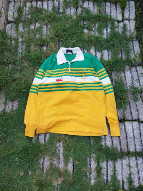 Other Designers Vintage - Vintage Canterbury Australia Rugby Polo Shirt