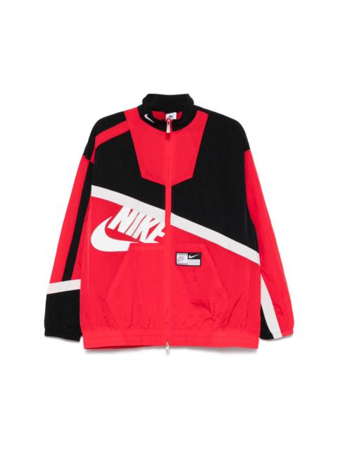 logo-print jacket
