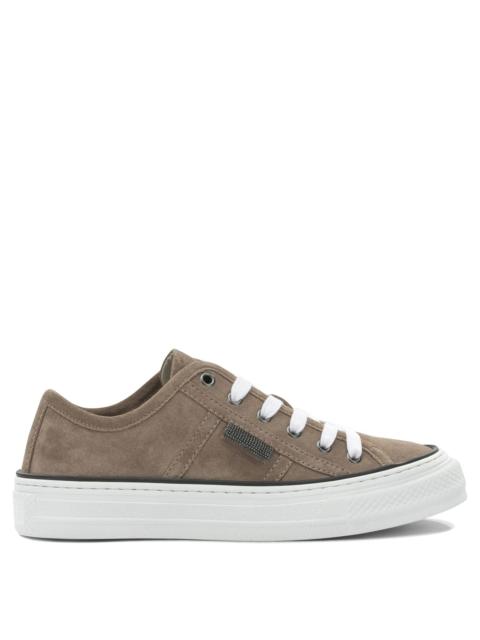 Brunello Cucinelli Brunello Cucinelli "shiny Tab" Low Sneakers