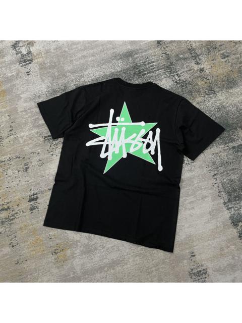 Stüssy STAR PIG DYED TEE BLACK // XLARGE