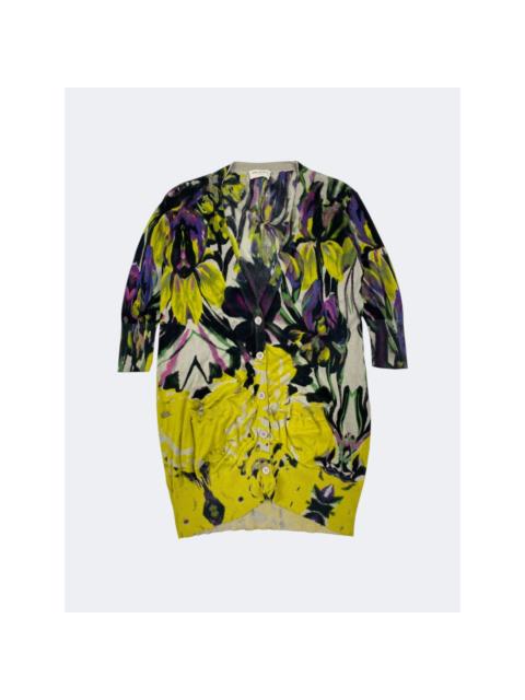 Dries Van Noten S/S 2008 Floral Knitted Cardigan