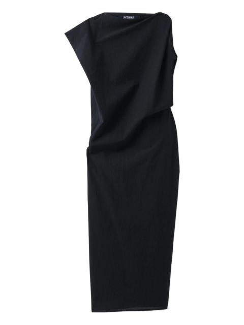 JACQUEMUS Jacquemus Draped Midi Dress