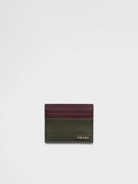 Prada Saffiano leather card holder