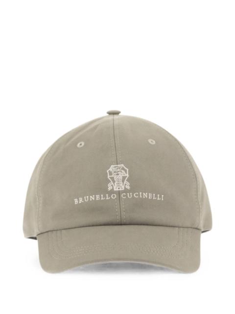 Brunello Cucinelli Brunello Cucinelli Men Logo Cotton Baseball Cap