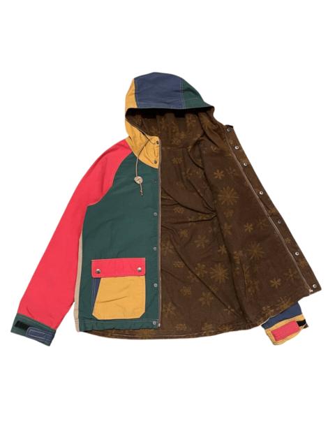 Other Designers Vintage Grn Reversible Jacket Color Block Mountain Equipment