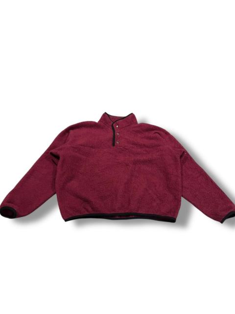 Other Designers Japanese Brand × Montbell - Montbell Fleece Fur Button Long Sleeve Shirt