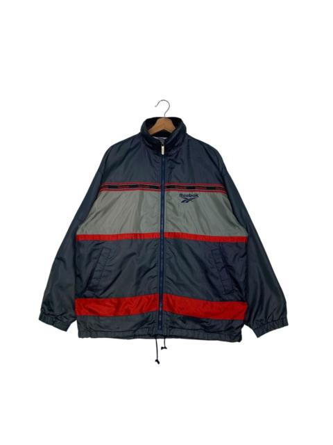 Reebok Vintage REEBOK Colorblock Windbreaker Jacket #2754-C124
