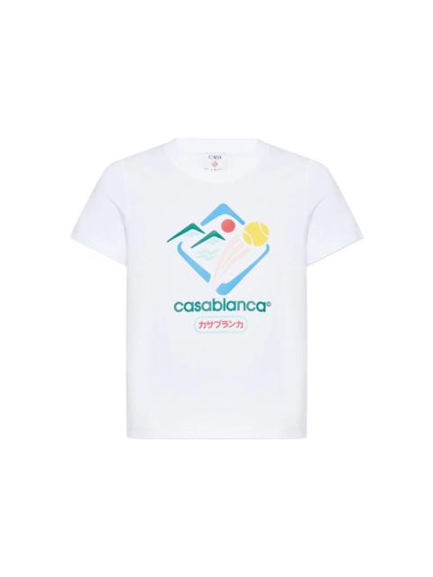 CASABLANCA Casablanca White Tops - T-Shirts & Jerseys Women