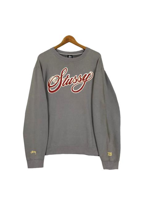 Other Designers Vintage Stussy Big Logo Crewneck Sweatshirt SizeXL