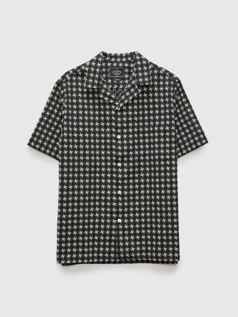 Portuguese Flannel Calypso Shirt in Black