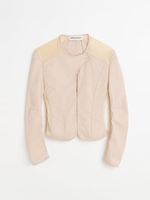 Our Legacy Corset Jacket Powder Rouge Sanded Poplin.